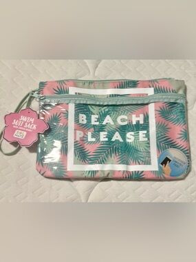 Sol Mate, NWT, Swimsuit Sack Wet /Dry Bag Touchscreen compatible pocket.